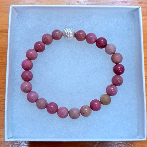 Jewelry - Rhodonite Stone Bracelet